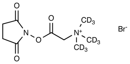 N,N,N-Trimethylglycine-N-hydroxysuccinimide ester, bromide-d<sub>9</sub>