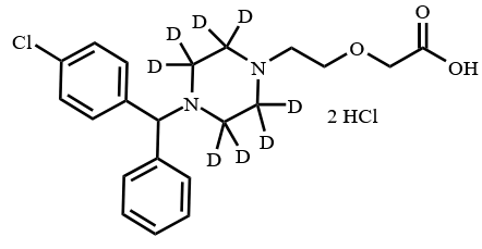 Cetirizine-d<sub>8</sub> dihydrochloride