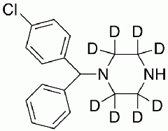 1-[(4-Chlorophenyl)phenylmethyl]-piperazine-d<sub>8</sub>