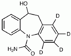 10,11-Dihydro-10-hydroxycarbazepine-d<sub>4</sub> (Major)