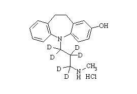 2-Hydroxy Desipramine-d<sub>6</sub> HCl
