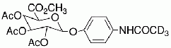 4-Acetamidophenyl-d<sub>3</sub>-2,3,4-tri-O-acetyl-β-D-glucuronide Methyl Ester