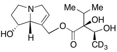 (+)-Lycopsamine-d<sub>7</sub>