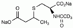 N-Acetyl-D,L-diethylalanine-d<sub>3</sub>-S-(3-carboxy-1-methylpropyl)-L-cysteine Disodium Salt