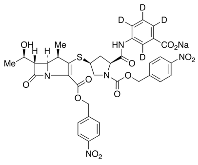 N-Carboxy ertapenem-d<sub>4</sub> di-(4-nitrobenzyl) ester