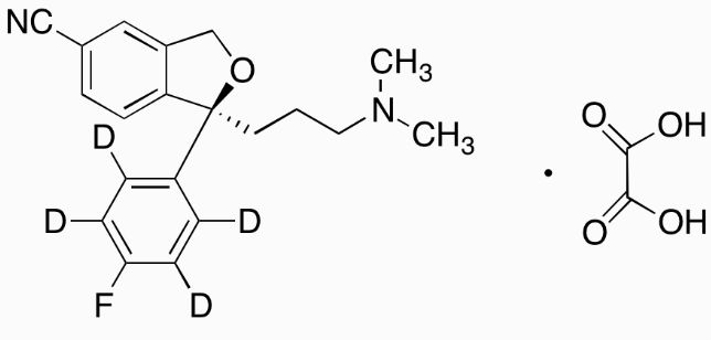 (S)-Citalopram-d<sub>4</sub> Oxalate