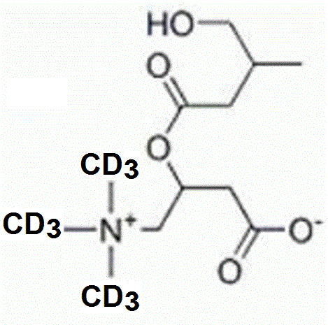 Hydroxyisovaleroyl N-(Trimethyl-d<sub>9</sub>)-carnitine