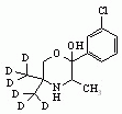 Bupropion morpholinol-d<sub>6</sub>