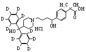 Fexofenadine-d<sub>10</sub> hydrochloride
