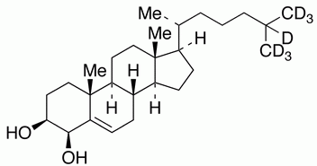 4β-Hydroxycholesterol-25,26,26,26,27,27,27-d<sub>7</sub>