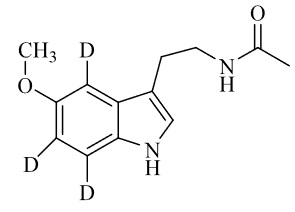 Melatonin-4,6,7-d<sub>3</sub>
