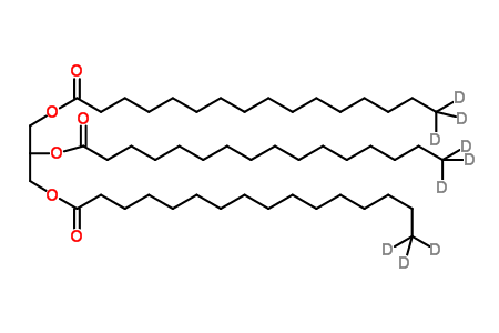 Glyceryl Tri(hexadecanoate-16,16,16-d<sub>3</sub>)