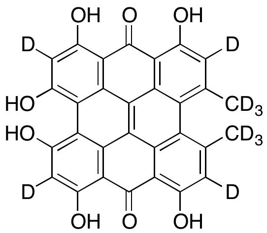 Hypericin-d<sub>10</sub> 