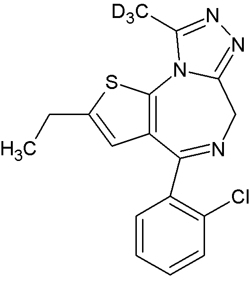 Etizolam-d<sub>3</sub> (100 ug/mL in Methanol)