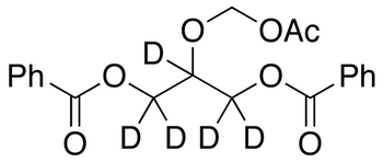 2-(Acetoxymethoxy)-1,3-propanediyl-d<sub>5</sub> Dibenzoate