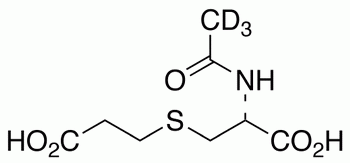 N-(Acetyl-d<sub>3</sub>)-S-(2-carboxyethyl)-L-cysteine