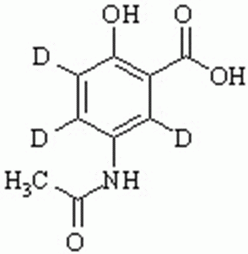 N-Acetyl mesalazine-d<sub>3</sub> (ring-d<sub>3</sub>)