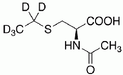 N-Acetyl-S-ethyl-d<sub>5</sub>-L-cysteine