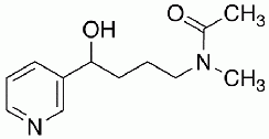 4-(Acetylmethylamino)-1-(3-pyridyl)-1-butanol-d<sub>6</sub>