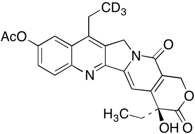 10-Acetyloxy-7-ethylcamptothecin-d<sub>3</sub>