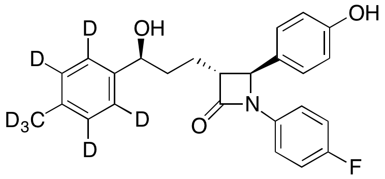 4’’-Defluoro-4’’-methyl ezetimibe-d<sub>7</sub>