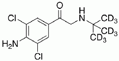 1-(4-Amino-3,5-dichloro-phenyl)-2-tert-butyl-d<sub>9</sub>-aminoethanone