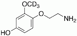 4-(2-Aminoethoxy)-3-methoxyphenol-d<sub>3</sub>