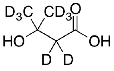 β-Hydroxyisovaleric acid-d<sub>8</sub>