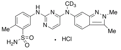 Pazopanib-d<sub>3</sub> hydrochloride