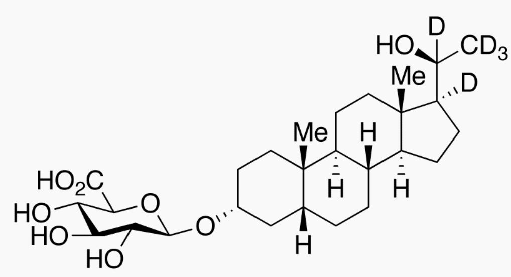 Pregnanediol-d<sub>5</sub> 3α-O-β-D-glucuronide