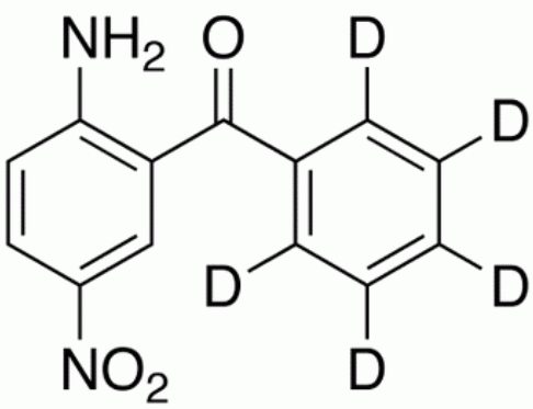5-Amino-2-nitrobenzophenone-d<sub>5</sub>