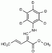 4-Anilinomethylene-pentenedioic Acid-5-methyl Ester-d<sub>5</sub>