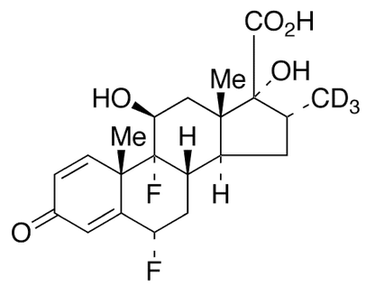 Fluticasone-d<sub>3</sub> 17β-carboxylic acid