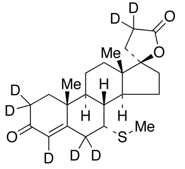 7α-Thiomethyl spironolactone-d<sub>7</sub> 