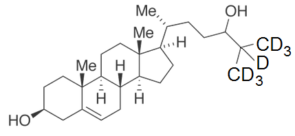 24-Hydroxycholesterol-25,26,26,26,27,27,27-d<sub>7</sub>