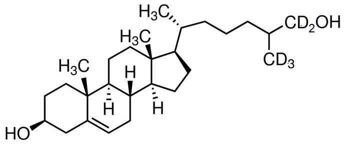 27-Hydroxycholesterol-26,26,26,27,27-d<sub>5</sub>