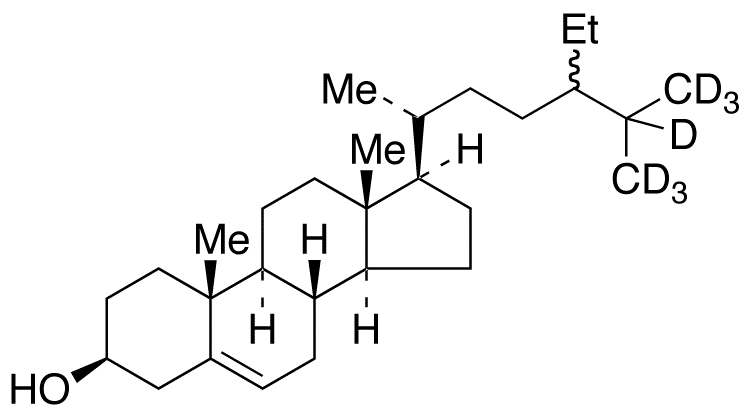 Sitosterol-25,26,26,26,27,27,27-d<sub>7</sub>