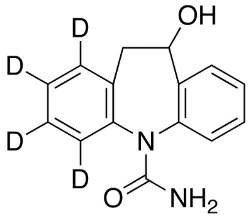 10,11-Dihydro-10-hydroxycarbamazepine-1,2,3,4-d<sub>4</sub>