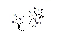 Zilpaterol-d<sub>7</sub> HCl