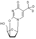  2,3’-Anhydrothymidine, methyl-D<sub>3</sub>