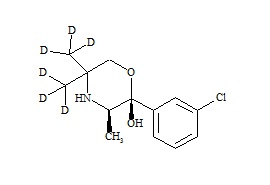 (R,R)-Hydroxy bupropion-d<sub>6</sub>