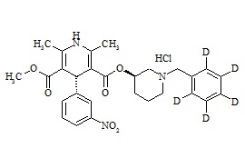 (-)-α-Benidipine-d5 HCl ((R,R)-Benidipine-d5 HCl)