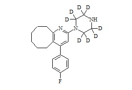 Blonanserin impurity 4-d<sub>8</sub>