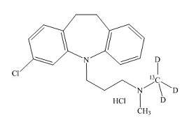 Clomipramine-<sup>13</sup>C,d<sub>3</sub> hydrochloride