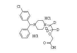 Cetirizine-d<sub>4</sub>