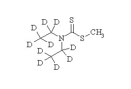 S-Methyl N, N-Diethyldithiocarbamate-d10