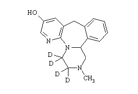 8-Hydroxy mirtazapine-d4