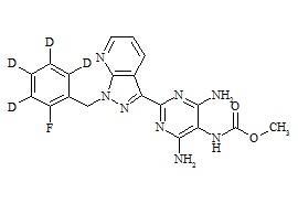 N-Desmethyl riociguat-d<sub>4</sub>