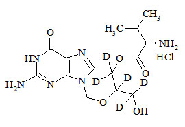 Valganciclovir-d5 HCl (mixture of diastetromers)