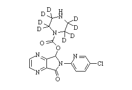 N-Desmethyl zopiclone-d8